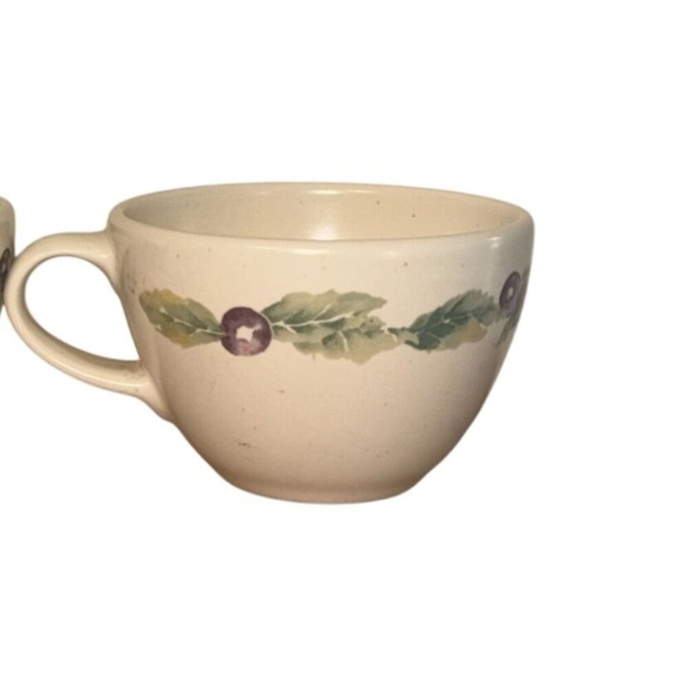 Pfaltzgraff Jamberry Cup 4" Diameter Stoneware